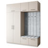 GARDEROBENSCHRANK REMA 200/240/60 cm Modern Kaschmir - Kaschmir, Holzwerkstoff (200/240/60cm) - MASSENO