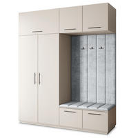 GARDEROBENSCHRANK REMA 200/240/60 cm Modern Kaschmir - Kaschmir, Holzwerkstoff (200/240/60cm) - MASSENO