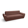 SOFA REBI BIS mit Schlaffunktion POSO 29 mit Stauraum - Braun, Textil (80/78/240cm) - Bedante