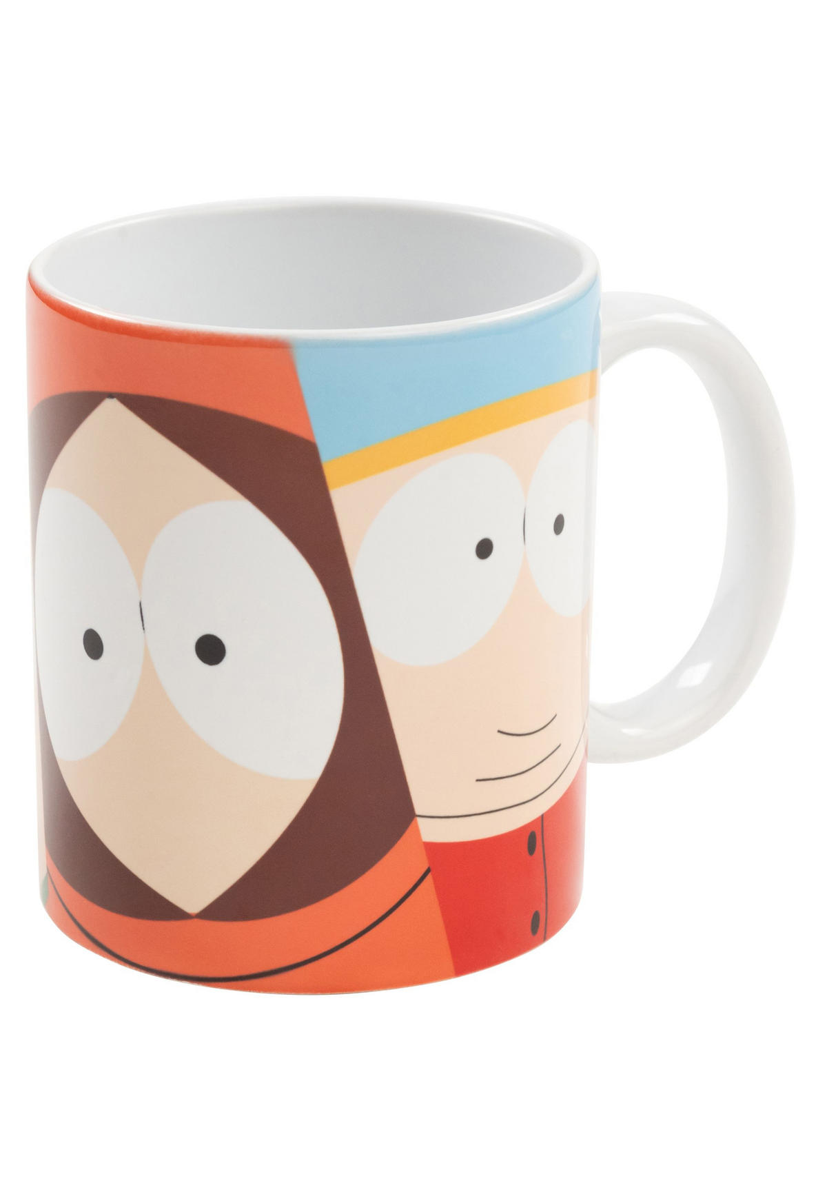 KAFFEEBECHER South Park Gesichter Mehrfarbig 320 ml - Multicolor, Keramik (0.32L) - United Labels