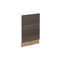 FRONTBLENDE R-Line Edelgrau 45 cm ohne Arbeitsplatte - Honigeiche/Grau, Holzwerkstoff (45/57.2/1.6cm) - Vicco