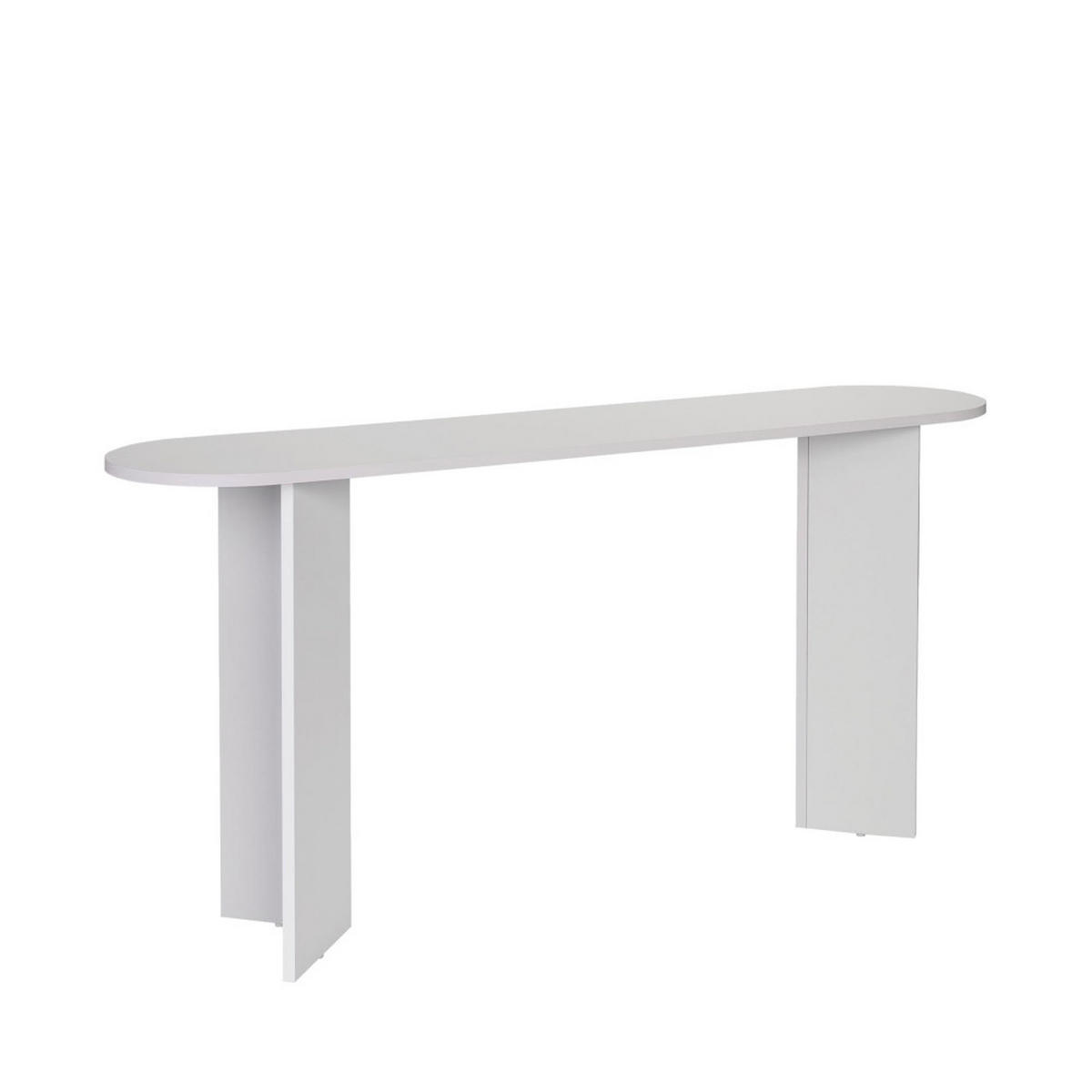 KONSOLENTISCH - Weiss - Weiß, Holz (150/35/75cm) - Drawer