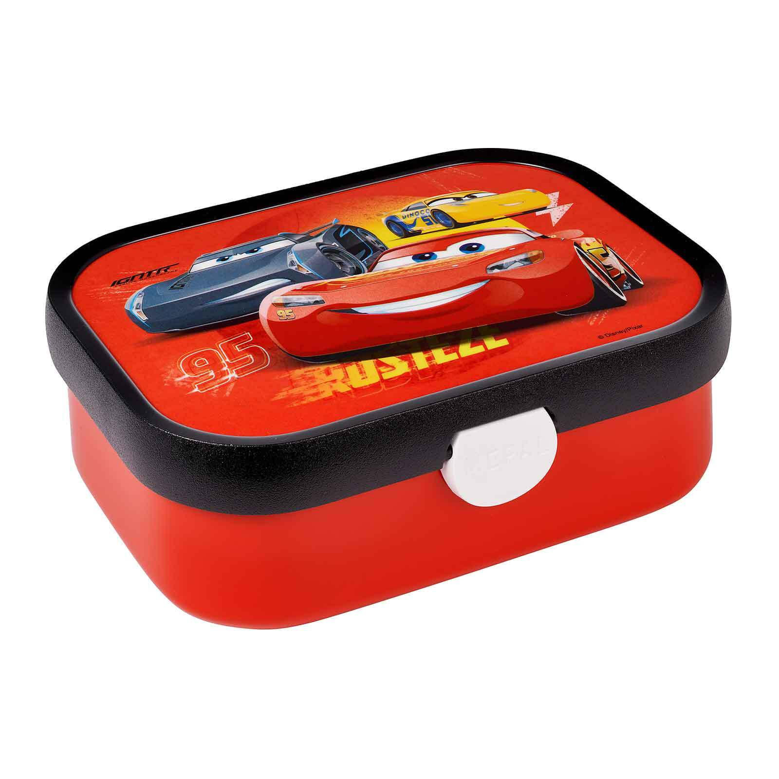 BROTDOSE Campus Cars 700 ml - Rot/Schwarz, Kunststoff (13.2/6.1/17.8cm) - Mepal