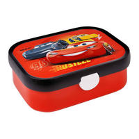 BROTDOSE Campus Cars 700 ml - Rot/Schwarz, Kunststoff (13.2/6.1/17.8cm) - Mepal