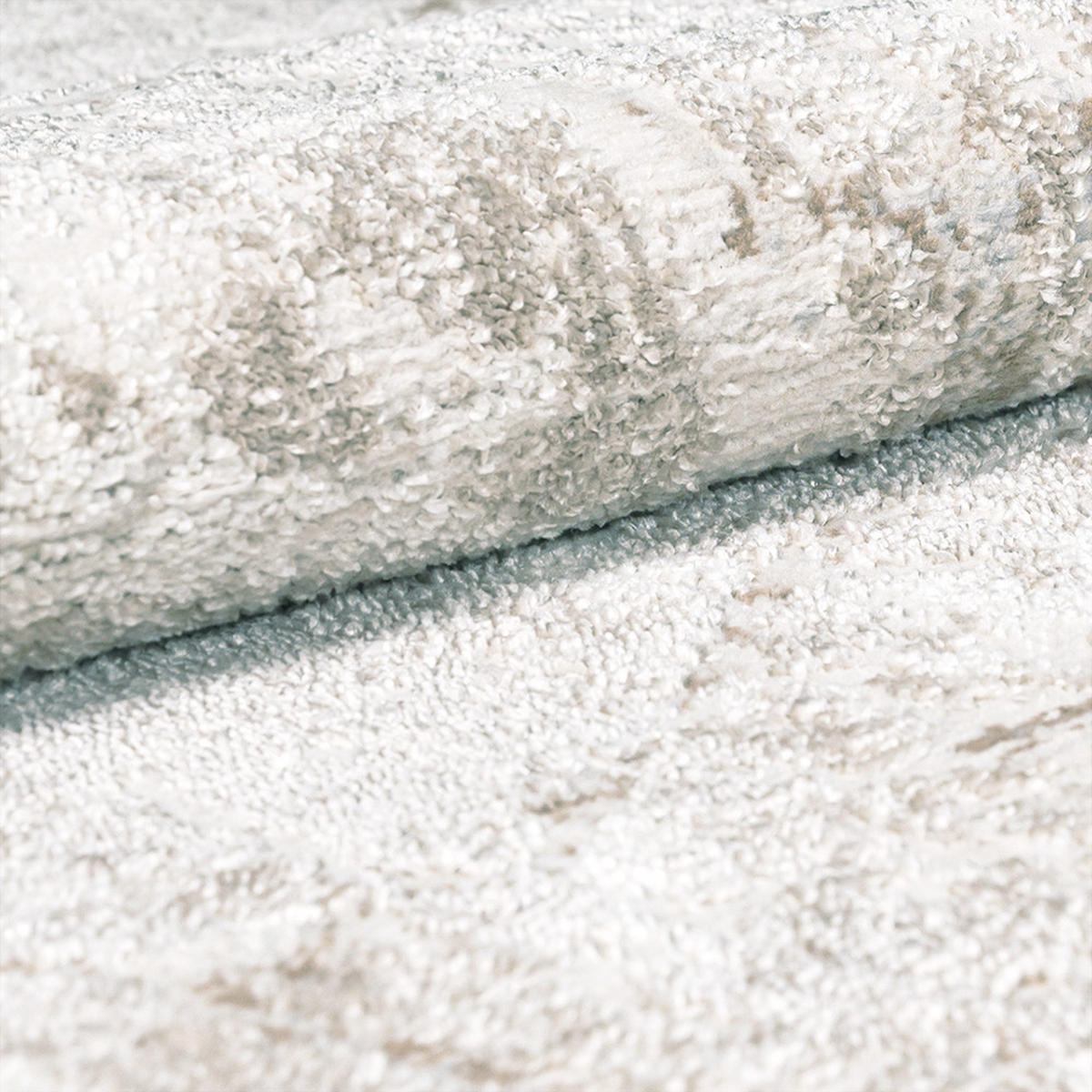 TEPPICH Mataro Valle Mazovia 160x230cm Anthrazit Grau Marmor Kurzflor - Grau, Textil (160/230cm) - Mazovia