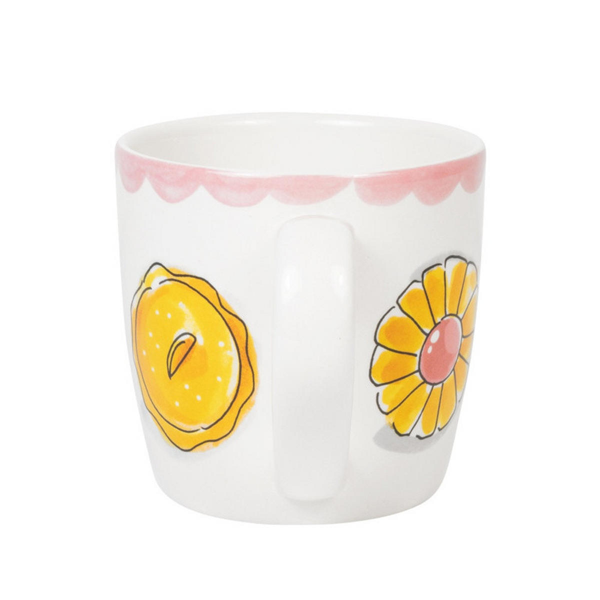 BECHER Kekse in Bunt - 500 ml - Multicolor, Keramik (0.5L) - Blond Amsterdam