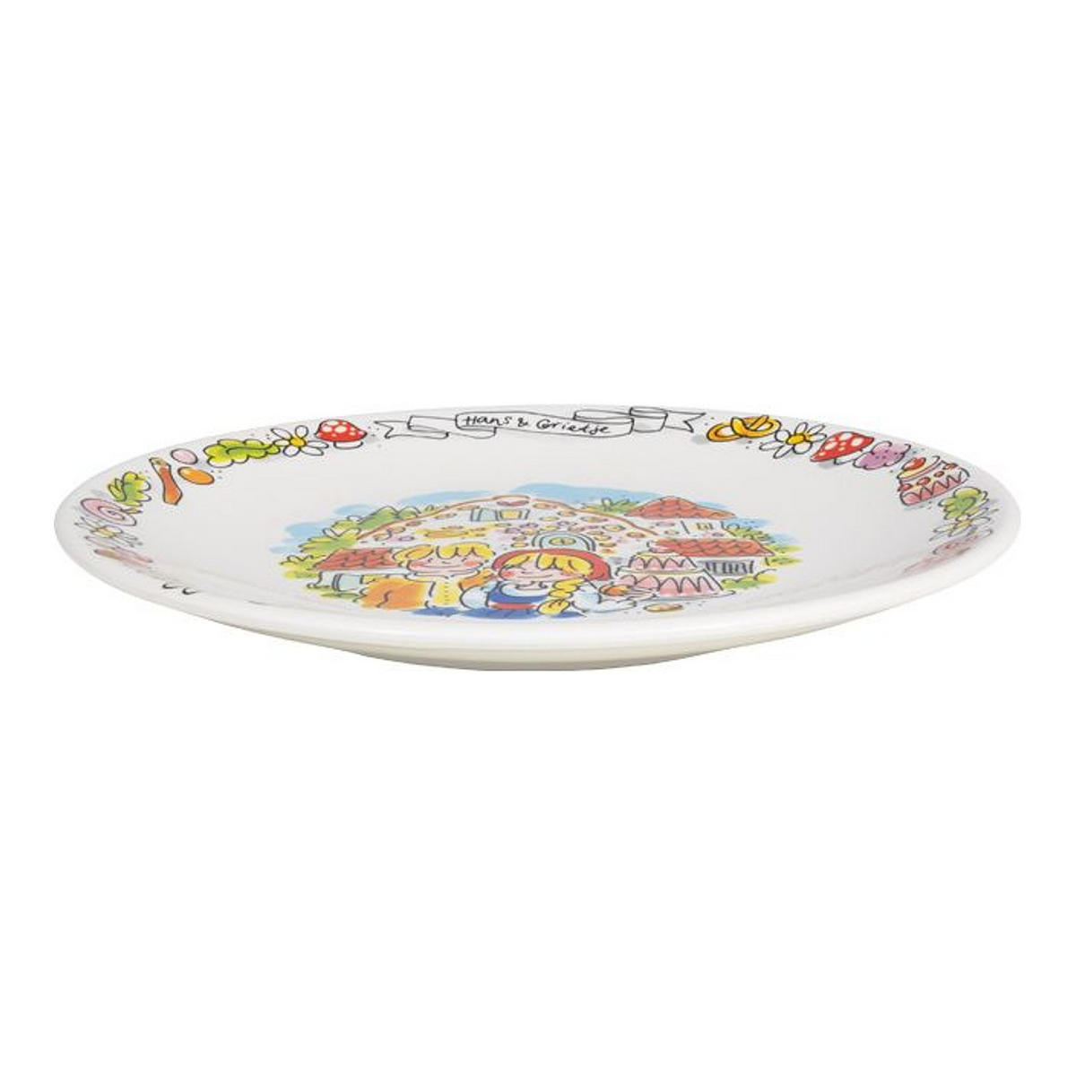 FRÜHSTÜCKSTELLER Efteling Hänsel und Gretel in Bunt - 22cm - Multicolor, Keramik (21.8/21.8/2.5cm) - Blond Amsterdam