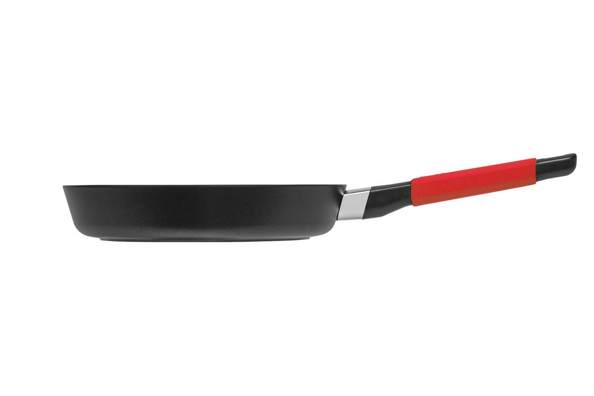 BRATPFANNE INDUKTION ⌀24cm - ROT - Rot, Kunststoff/Metall (24cm) - Gastrolux