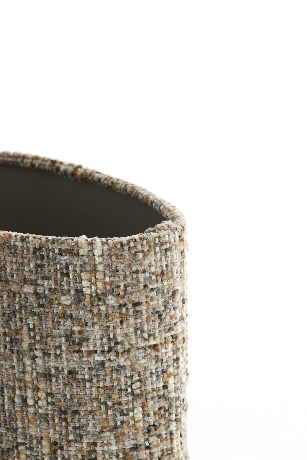 LAMPENSCHIRM Osire Grau 30/15/25 cm - Grau, Textil (30/15/25cm) - Light & Living
