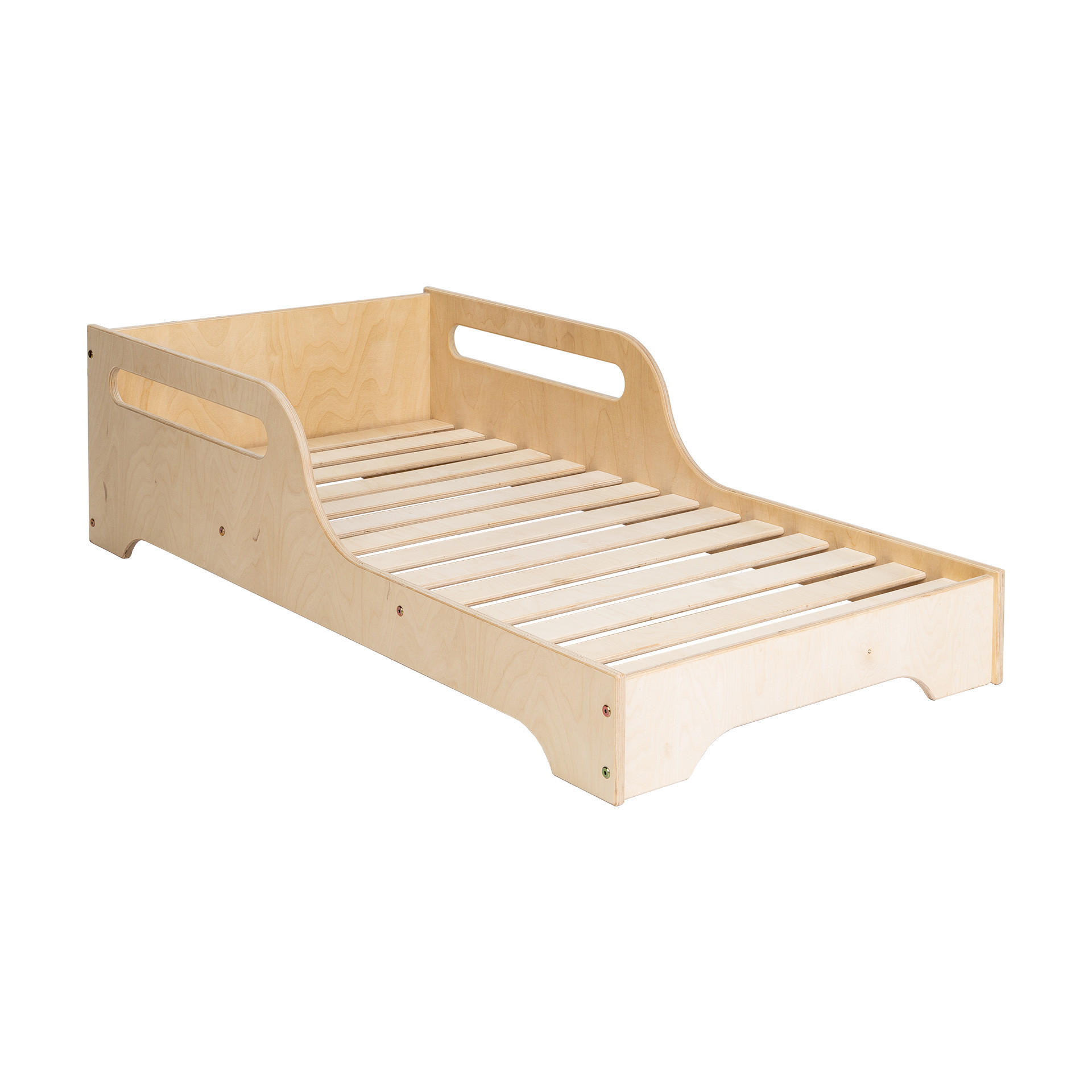 BODENBETT - Birkefarben, Holz (90/200cm) - arthur berndt