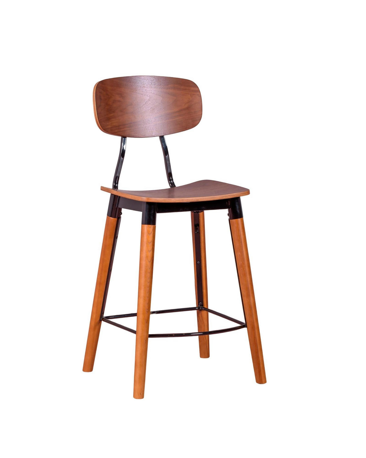 HOCKER Holz Walnussfarben - Walnussfarben, Holz (50/103/47cm) - Nest Dream