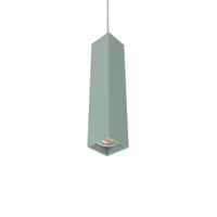 HÄNGELEUCHTE Cube H30 - Grün, Metall (6/6/30cm) - Lumicom