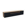 TV-SCHRANK LIO - Schwarz/Eiche Artisan, Holzwerkstoff (200/40/41cm) - Meblini