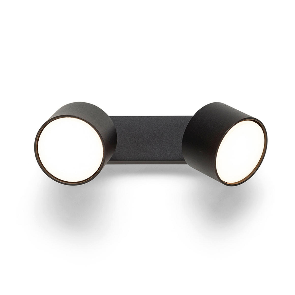 DECKENLEUCHTE PIXEL II Schwarz 14 W - Schwarz, Metall (21.8/84/12cm) - Rendl