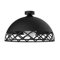 DECKENLEUCHTE Window - Schwarz, Metall (30/60/30cm) - Lumicom