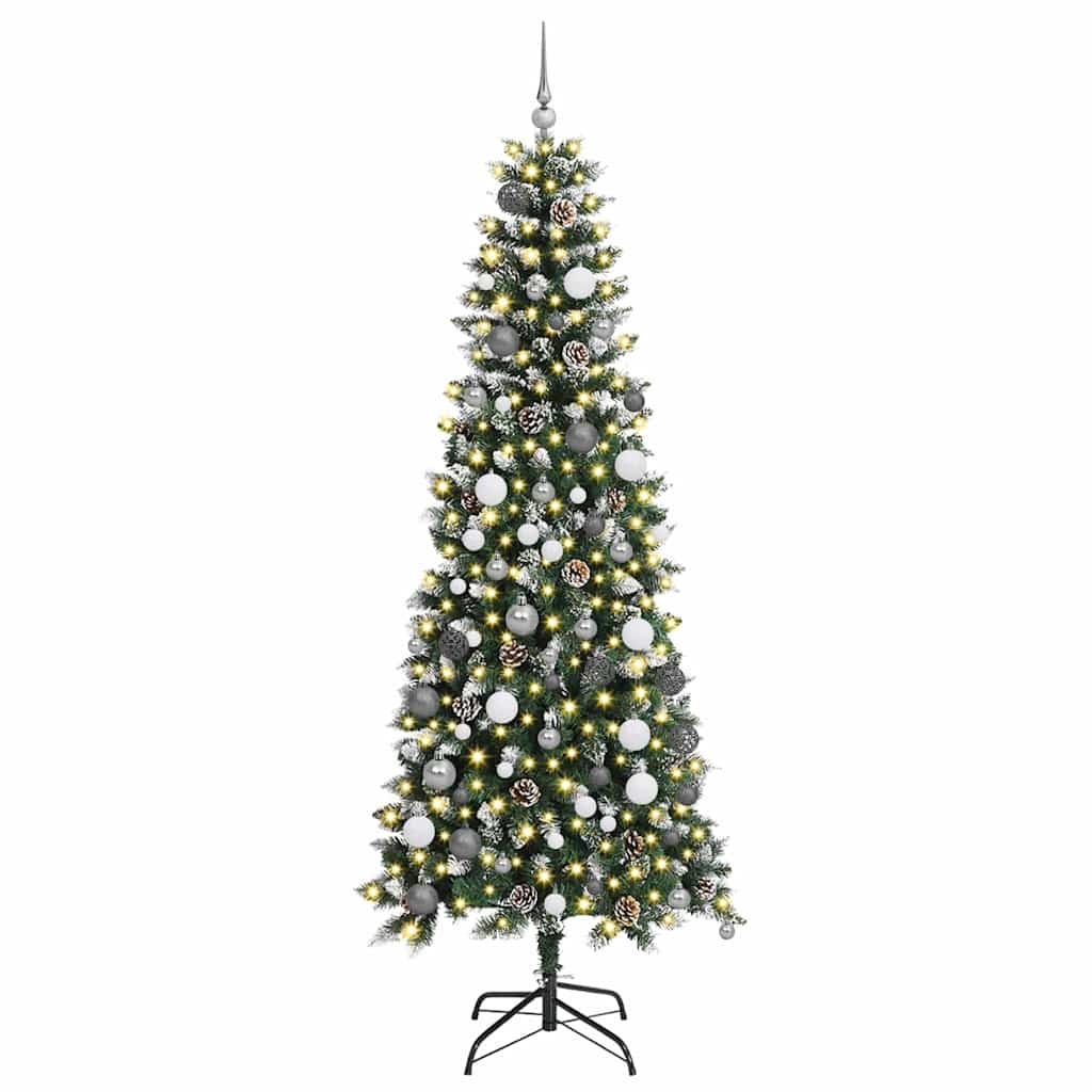 vidaXL Weihnachtsbaum Grün 210 cm