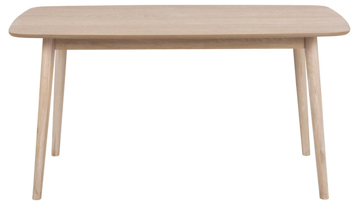 ESSTISCH 80x150 cm Eichendekor weiss gelaugt - Eiche Wotan, Holzwerkstoff (80/150/76cm) - ebuy24