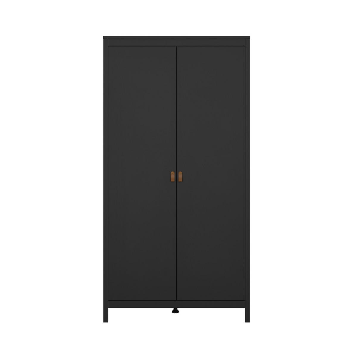 KLEIDERSCHRANK, Madrid, Schwarz, Metall, 103 x 59 x 199 cm - Schwarz, Metall (103/199/59cm) - ebuy24