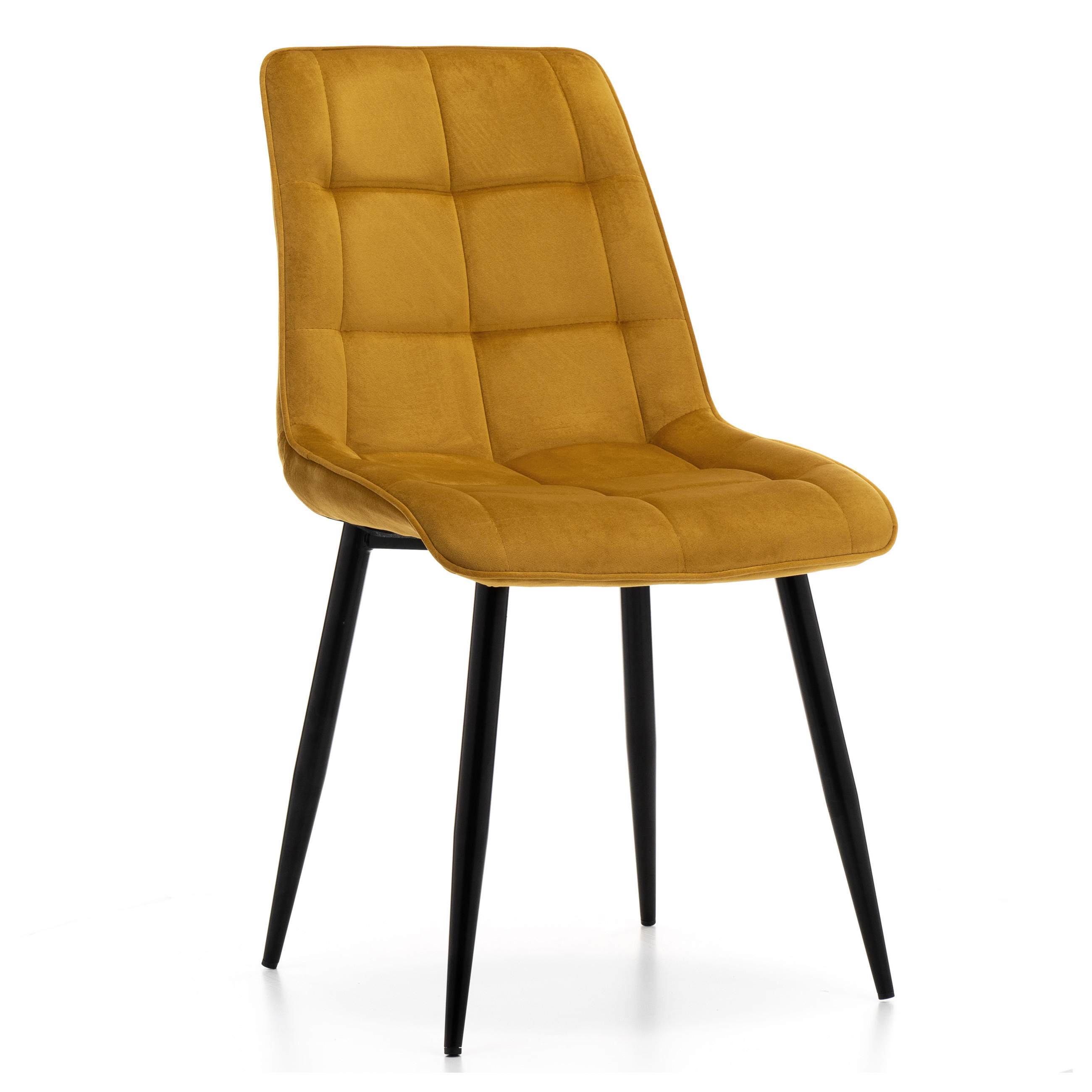 NEW Home Stuhl Currygelb 50x88x47 cm