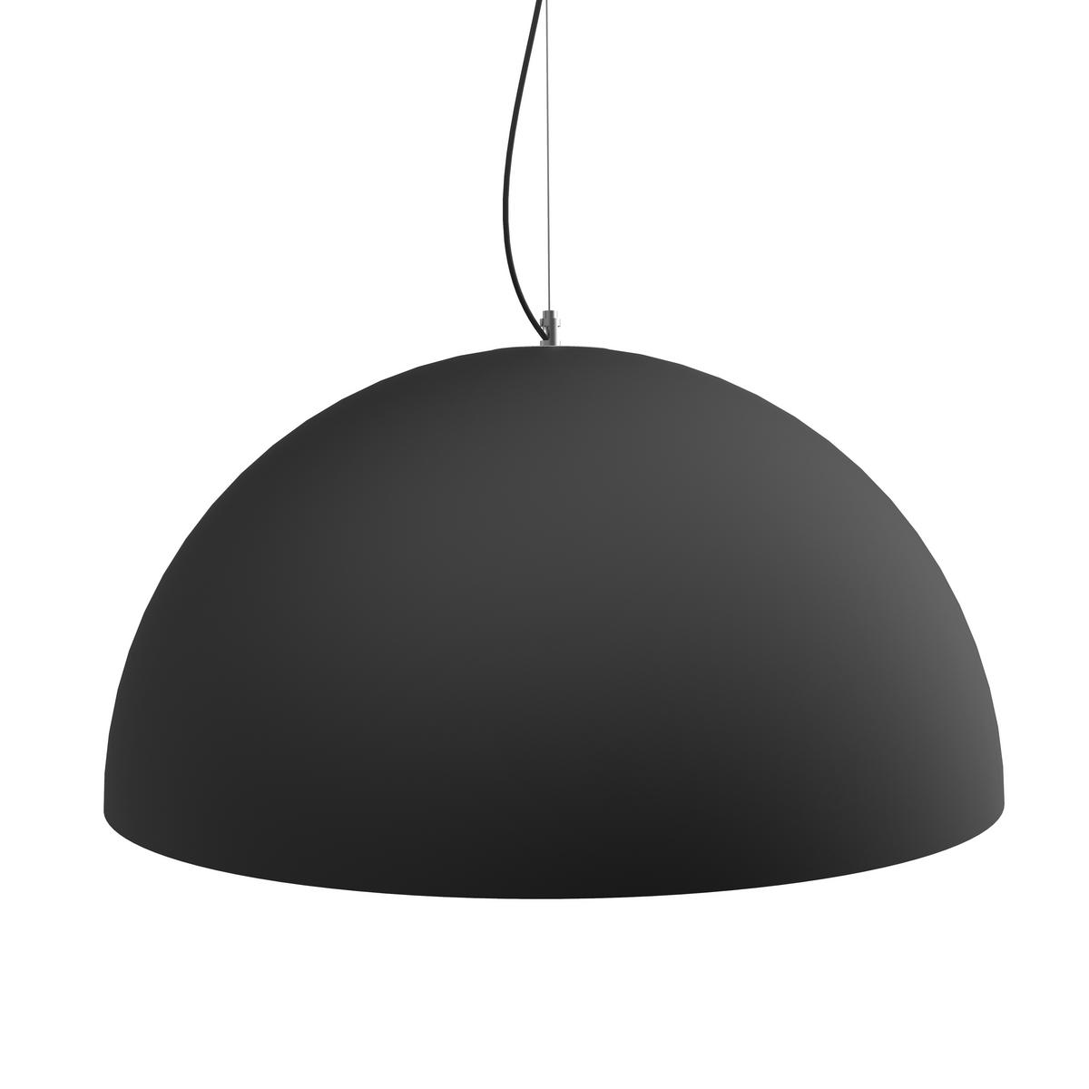 HÄNGELEUCHTE - Schwarz Hochglanz, Metall (60/60/30cm) - Lumicom