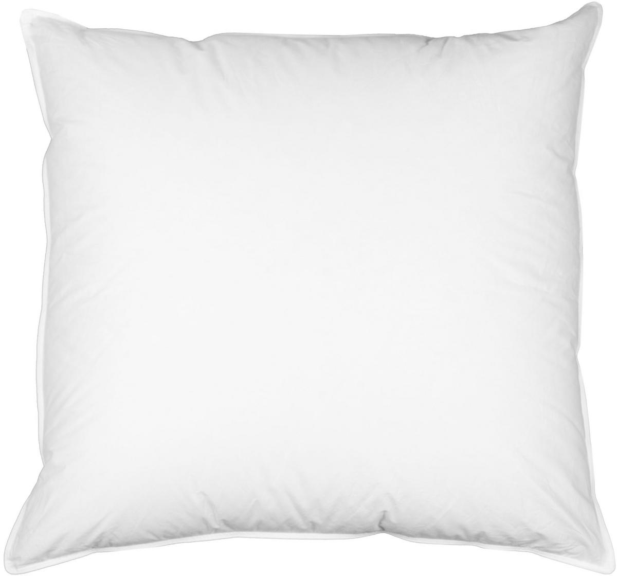 KISSEN, 80x80 cm, 100% Baumwolle, Weiß - Weiß, Textil (80/80cm) - Zollner
