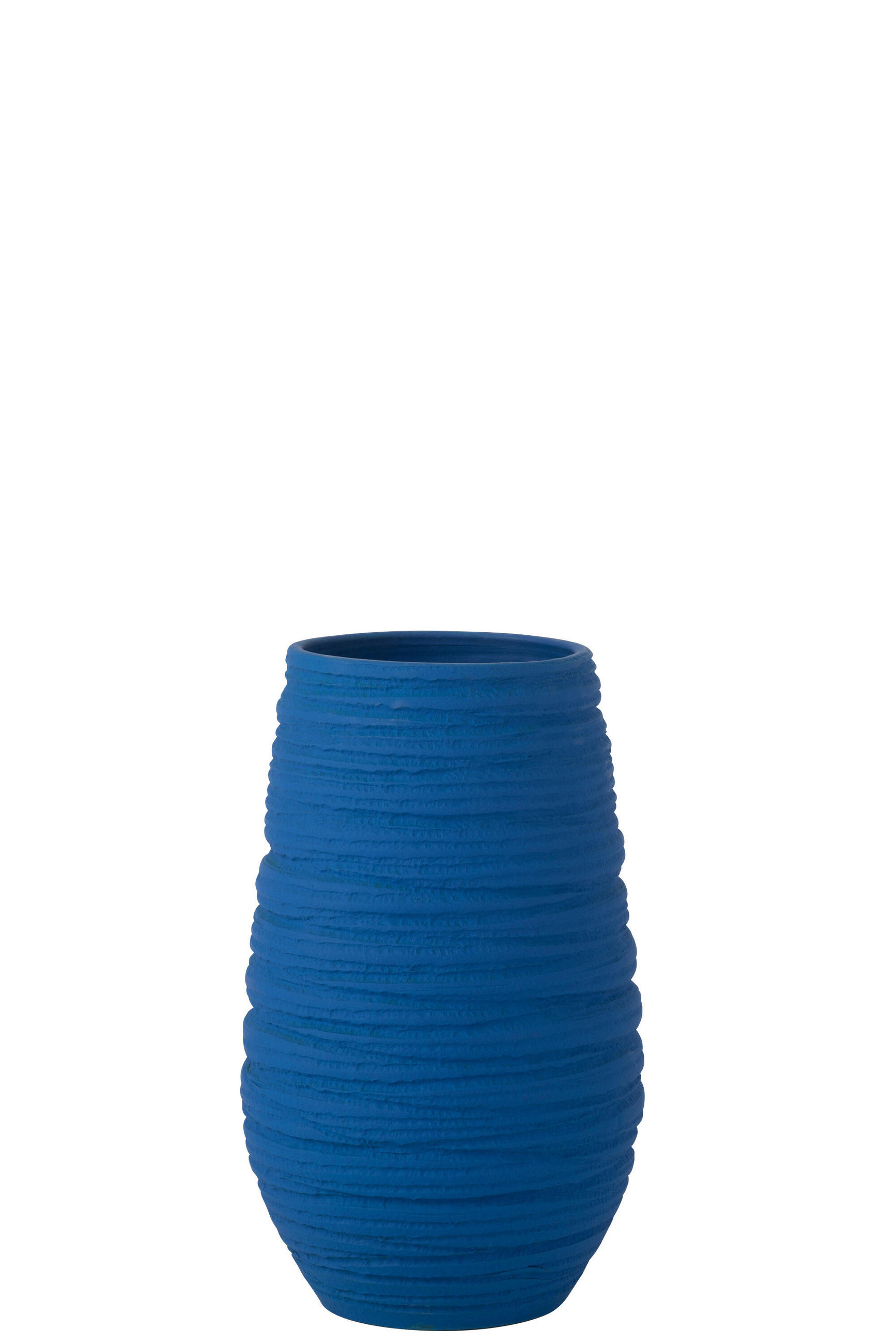 J-Line Blumentopf Blau 40 cm