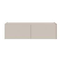 TV-LOWBOARD Magro 2-türig hängend oder stehend, Kaschmirgrau, 140 cm - Taupe, Holzwerkstoff (140/46.2/39cm) - Selsey