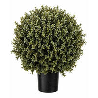KUNSTBAUM Künstlicher Buchsbaum-Ball – Corvyn 68 cm - Grün, Kunststoff (68cm) - aplanta