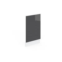 FRONTBLENDE R-Line Anthrazit Hochglanz 45 cm ohne AP - Schwarz Hochglanz/Anthrazit, Holzwerkstoff (45/57.2/1.6cm) - Vicco