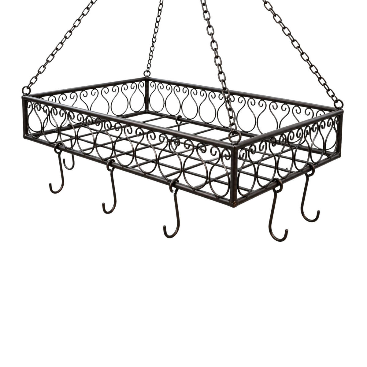 TOPFHÄNGER Metall Braun 65 cm - Braun, Metall (40/10/65cm) - DanDiBo
