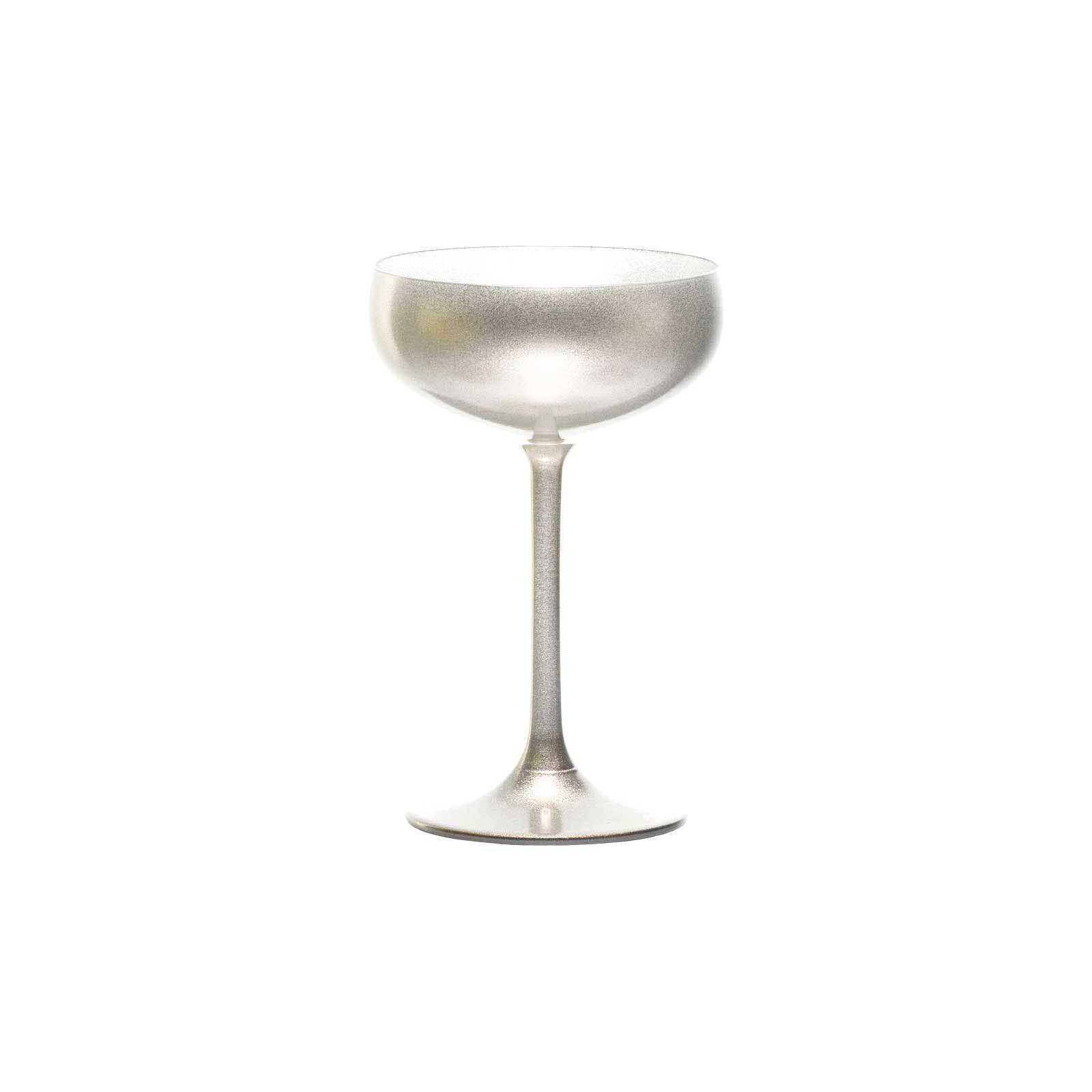 SEKTSCHALEN Elements Silber 230 ml 6er Set - Silberfarben, Glas (0.23L) - Stölzle Lausitz
