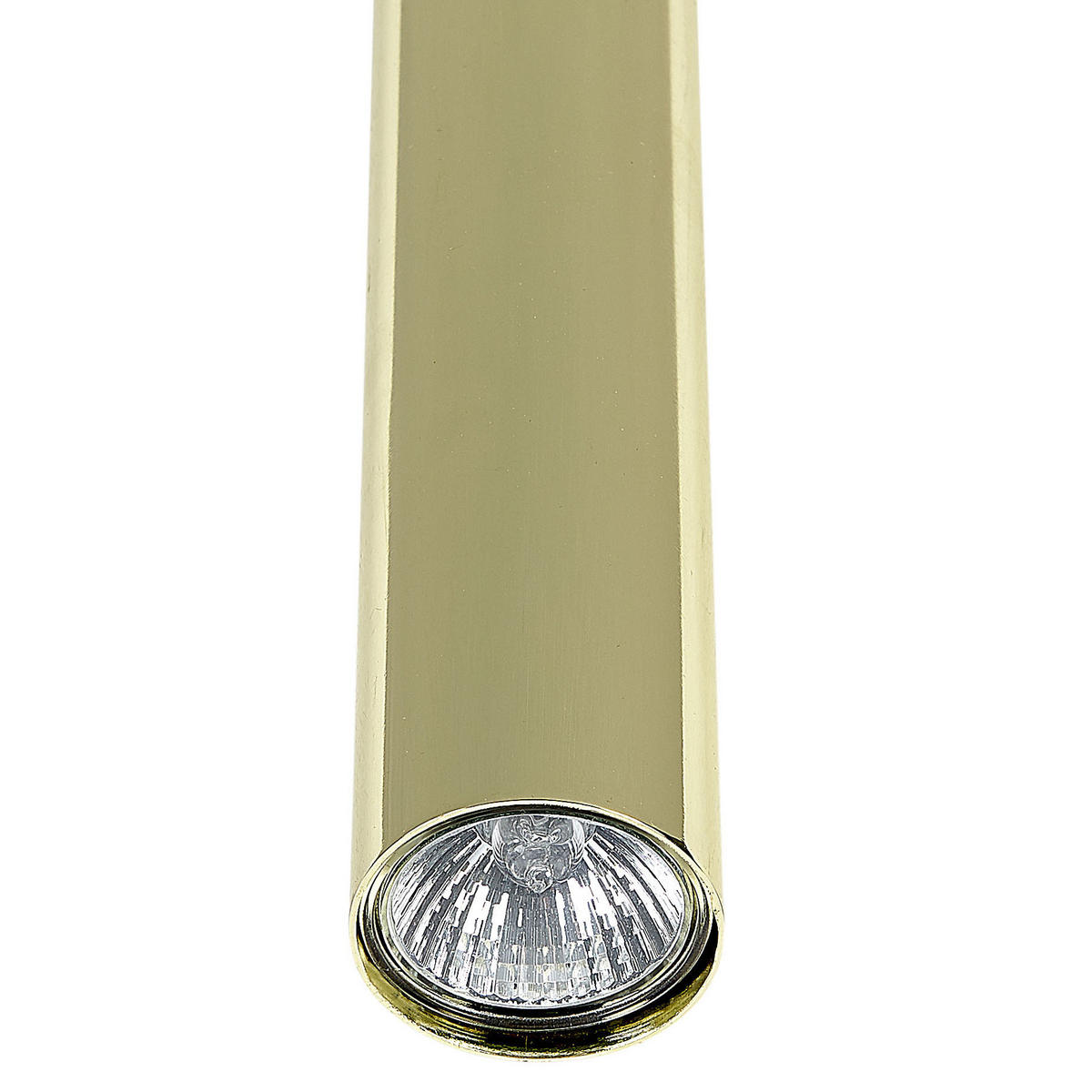 HÄNGELEUCHTE Brosna 6/60/100 cm - Messingfarben, Metall (6/60/100cm) - Beliani