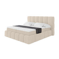 BOXBETT - AURI-H3 - 120x200 Beige Aragon - Ecru, Holzwerkstoff (120/200cm) - ALTDECOR