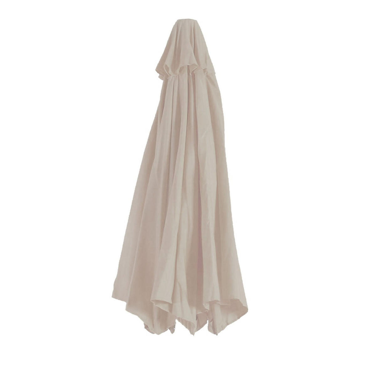 ERSATZ-BEZUG FÜR SONNENSCHIRM Cremeweiß - Weiß, Textil (300/300cm) - MCW