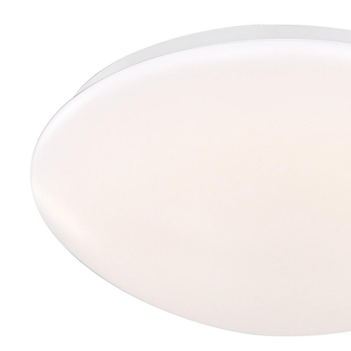 LED DECKENLEUCHTE Metall Opal Weiß - Weiß, Metall (29.5/29.5/9.5cm) - Globo Lighting