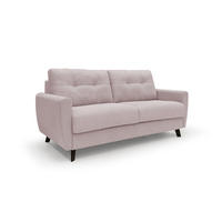 SCHLAFSOFA Callisto - Rosa, Textil (188/97/96cm) - Divani.store