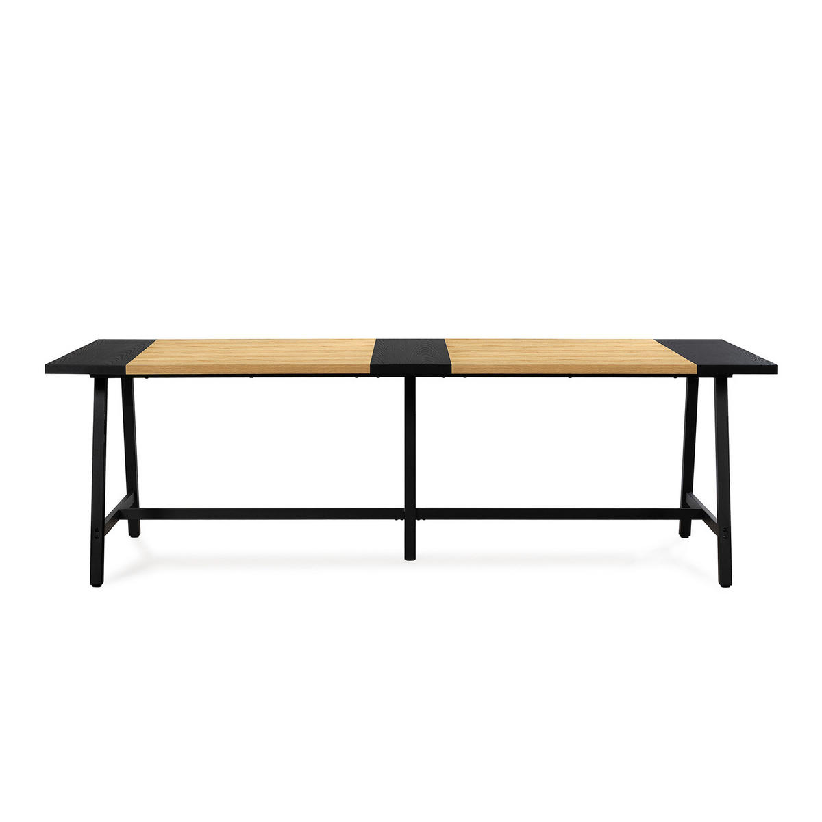 ESSTISCH Caracas Eiche-Optik, 240 cm - Eichefarben, Holzwerkstoff (100/240/75cm) - VS Venta-stock
