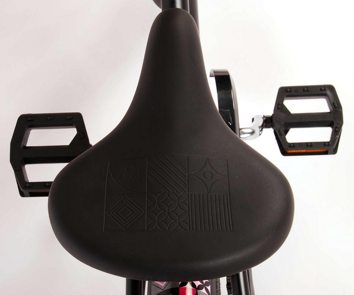 KINDERFAHRRAD Miracle Cruiser - 16 Zoll - Rücktritt + Handbremse - Mattschwarz - Schwarz, Metall (46cm) - TPFSports