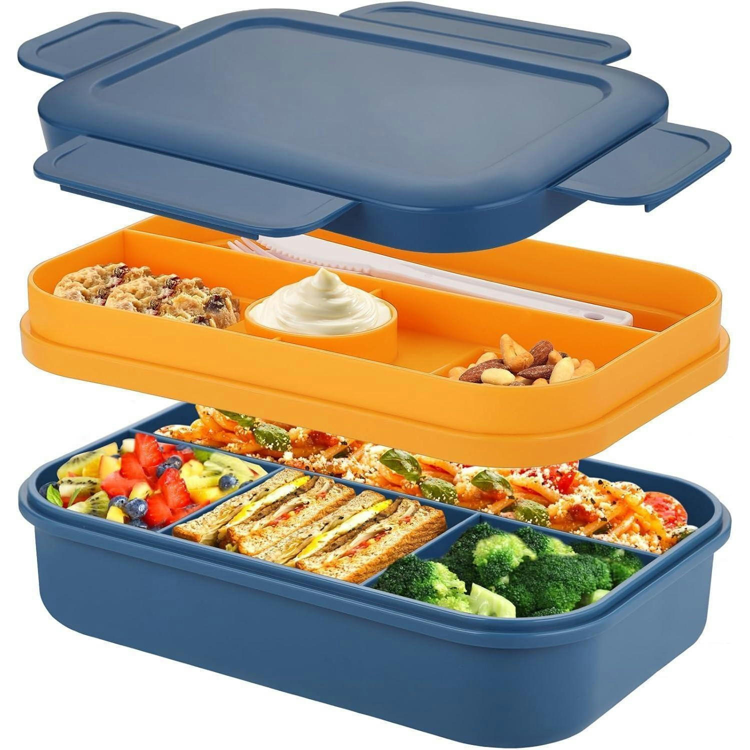XXXLutz Lunchbox Blau 16x8x23.5 cm