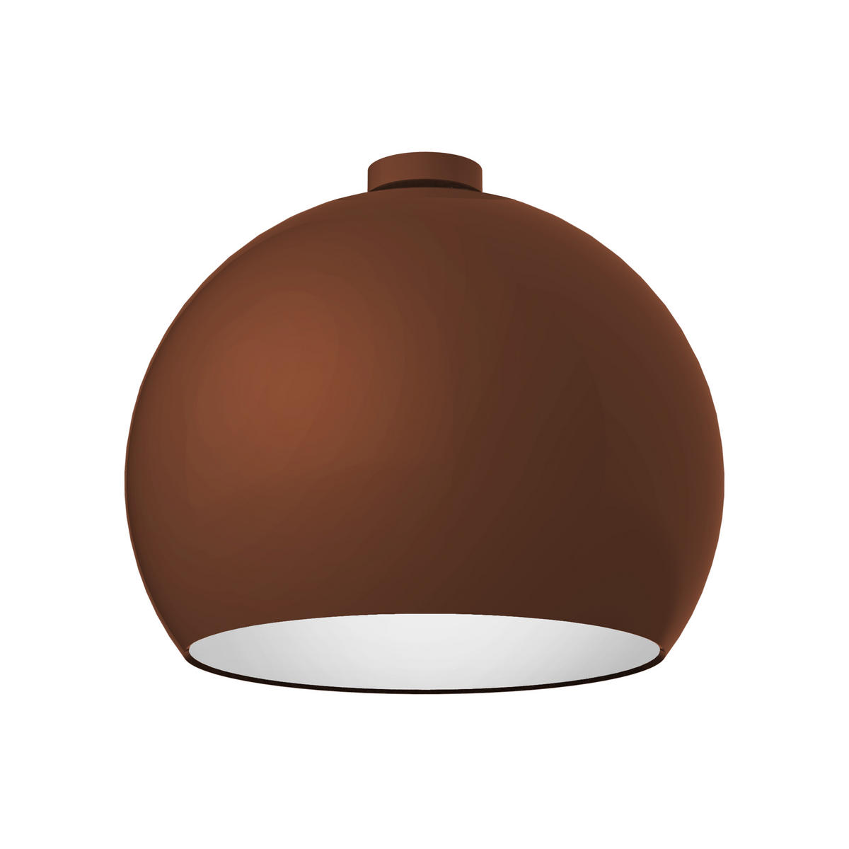 DECKENLEUCHTE - Dunkelbraun, Metall (50/50/45cm) - Lumicom