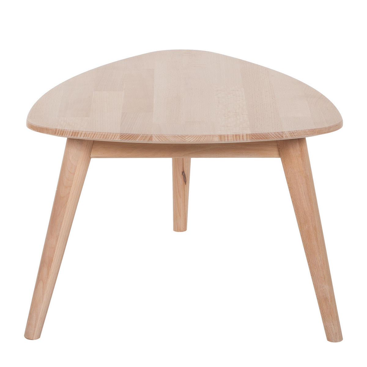 COUCHTISCH - Massivholz - Buchefarben, Holz (50/70/36cm) - home24