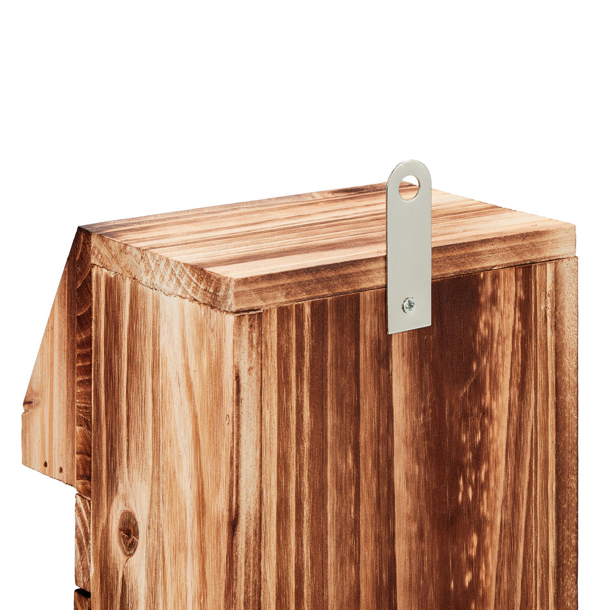 NISTKASTEN - Hellbraun, Holz/Metall (14/24.5/14cm) - Relaxdays