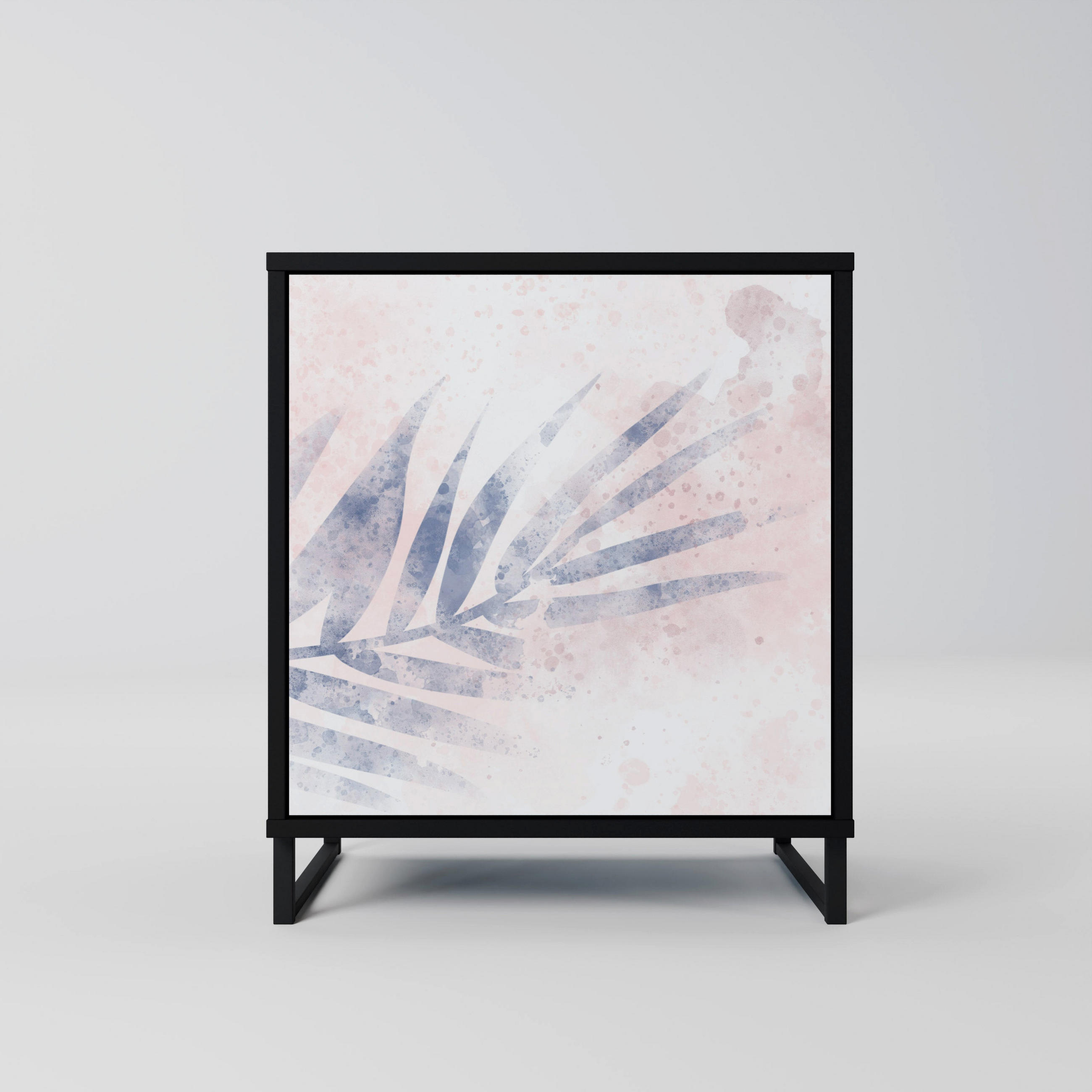 SpaceRebels Sideboard Schwarz 57.5x67.5x42 cm