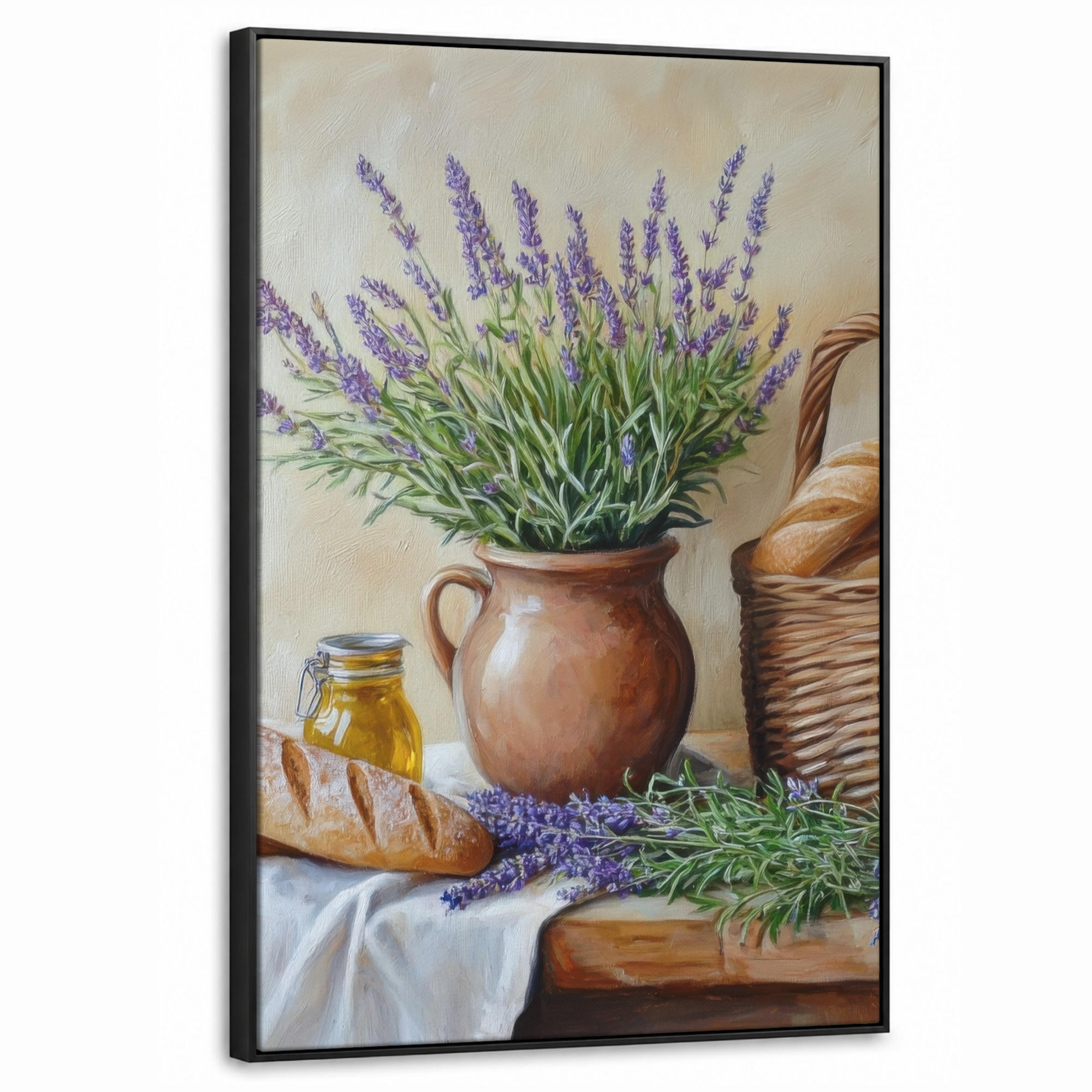 MuchoWow Leinwand Flieder 60x90 cm