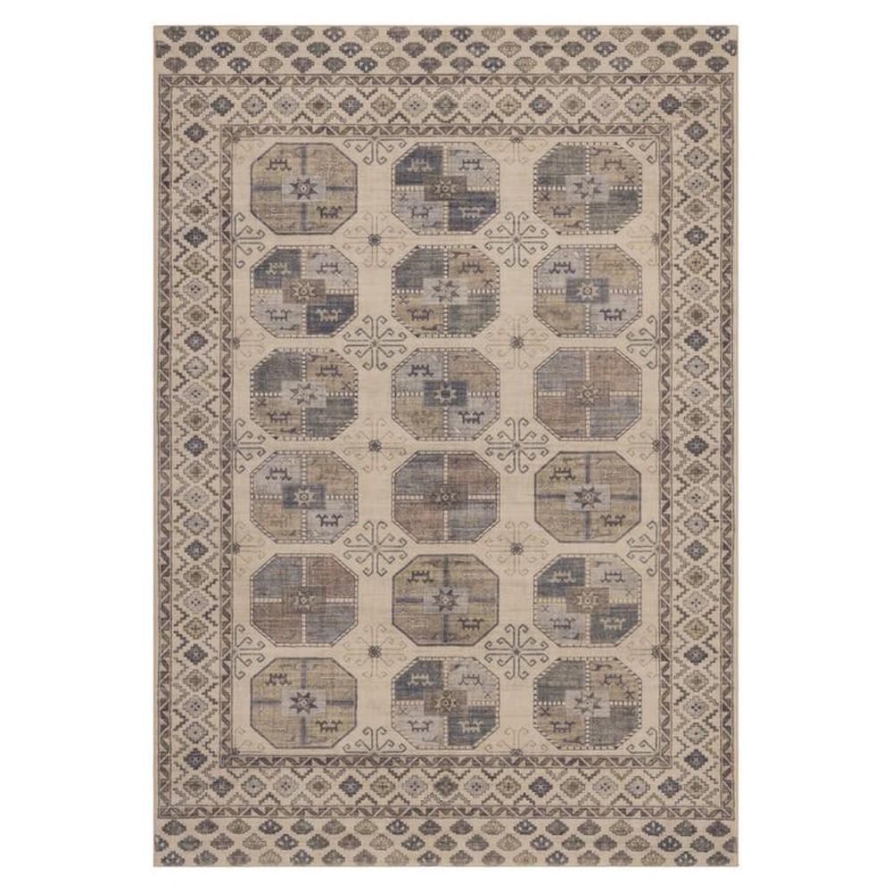 VINTAGE-TEPPICH Mastic Beige/Grau 200x290 cm - Multicolor, Textil (200/290cm) - Vercai Rugs