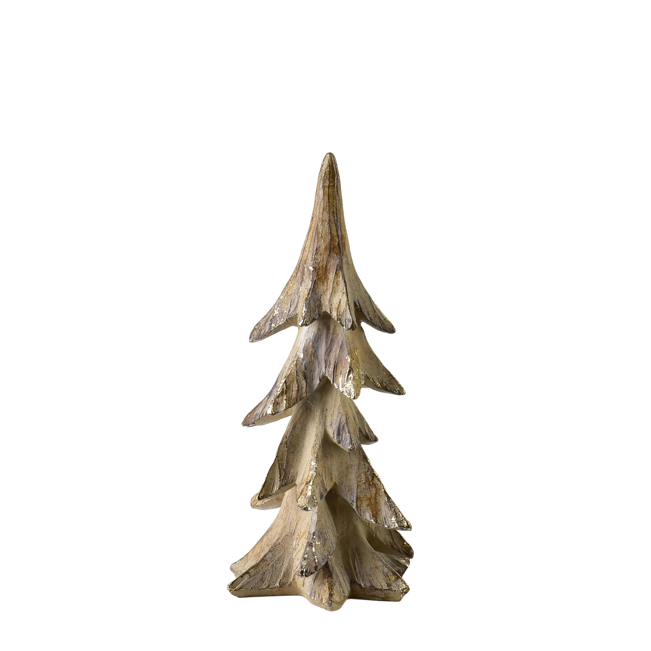 DEKOFIGUR Santa Lila Braun 14x13,5x28,5 cm Kunststoff - Braun, Kunststoff (13.5/28.5/14cm) - Mondex