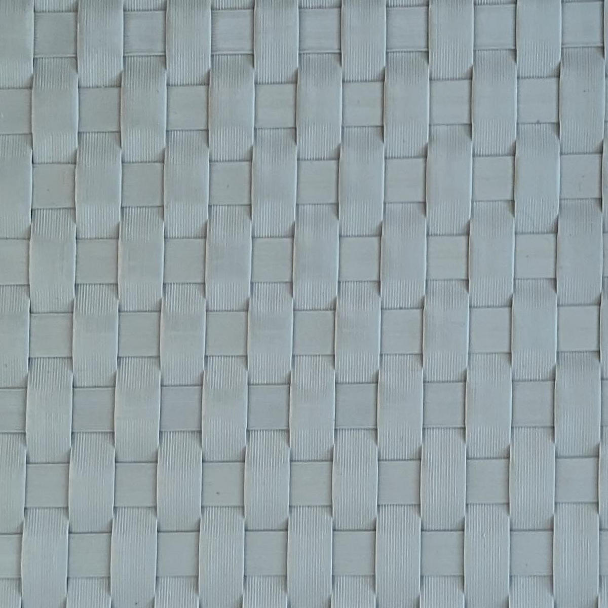 SICHTSCHUTZSTREIFEN Rattan für Doppelstabmatten UV-beständig Hellgrau 10x 2,55m - Hellgrau, Kunststoff (2550/19cm) - ZAUN|ZU