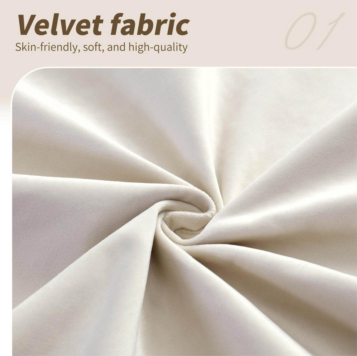 POLSTERBETT 90/200 cm in Beige aus Samt mit Stauraum und LED - Beige, Textil (90/200cm) - Flora Grace