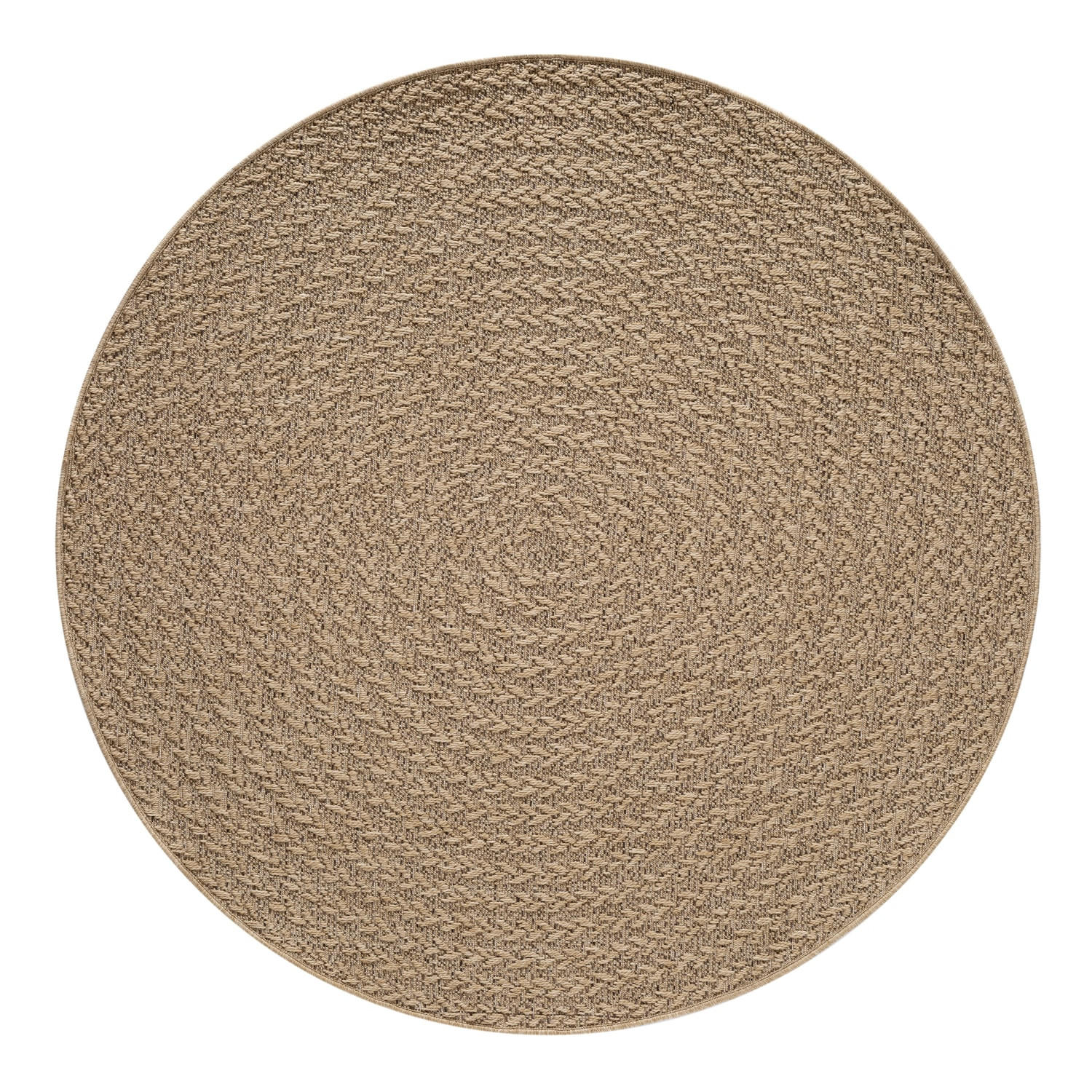 OUTDOORTEPPICH 200/200 cm Waregem 627 - Beige, Kunststoff (200/200cm) - Paco Home