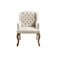 SESSEL mit gerader Rückenlehne - 1 Person - Stoff - Beige - - Beige, Textil (65/96/70cm) - Vente-Unique